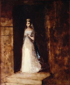 La princesa blanca de Odilon Redon
